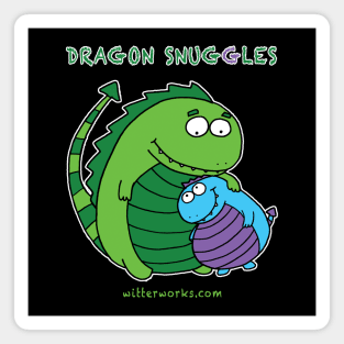 Dragon Snuggles Magnet